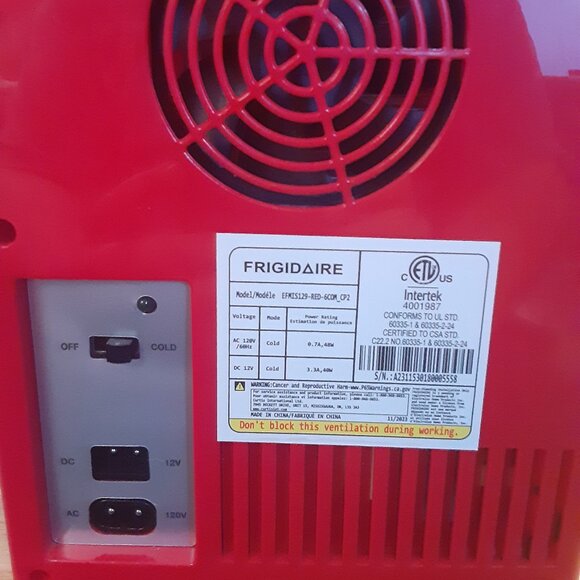 Frigidaire Mini Beverage Refrigerator - Picture 6 of 13